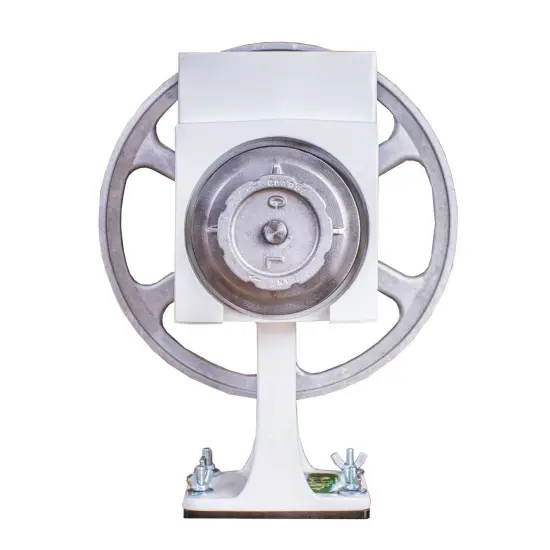 Country Living Grain Mill - Hand Crank Non-Electric Grinder with 12 inch Flywheel, Holds up to 2 lb, 15 inches High {3}