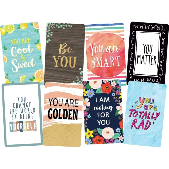 Encouragement Cards, 2-3/16" x 3-1/2", 42 Per Pack, 6 Packs {6}