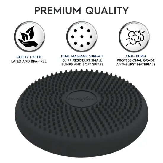 Little Wiggle Seat Sensory Cushion, Dark Gray {5}