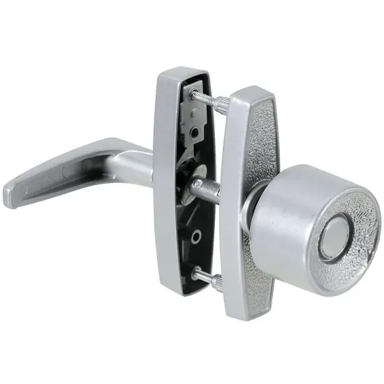 Universal Knob Latches Silver {1}