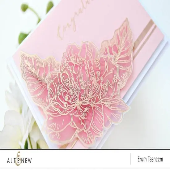 Golden Peach Crisp Embossing Powder {4}