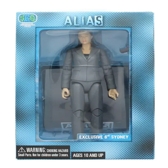 Alias Exclusive 6 Inch Action Figure - Sydney Bristow in Grey Suit {1}