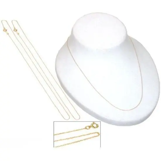 3 14k Yellow Gold Rope 18" Chains Jewelry FindingKing {1}