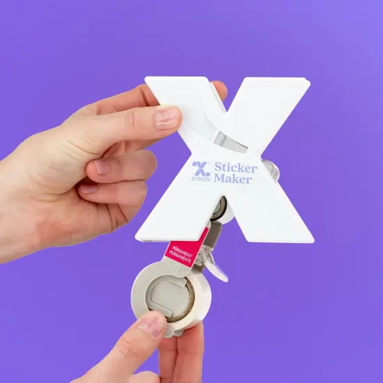 Xyron 150 Create-A-Sticker Machine-1.5"X20' Permanent - Assorted Colors {4}