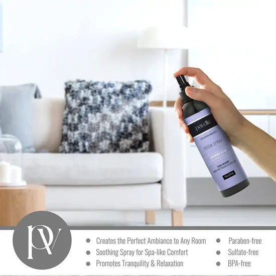 Pavelle Room Spray, Eucalyptus Essential Oil Non Toxic Air Freshener, 8 fl. oz (237ml) {4}