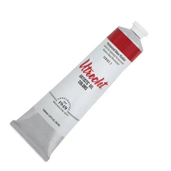 Utrecht Artists' Oil Paint - Permanent Rose Madder, 150 ml tube {1}