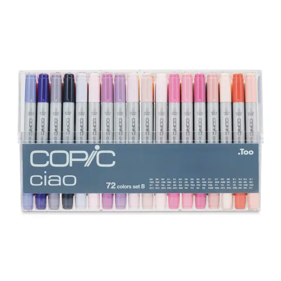 Copic Ciao Double Ended Marker Set - Set B, Set of 72 {2}