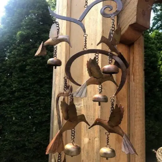 Hummingbird Highland Metal Art {4}