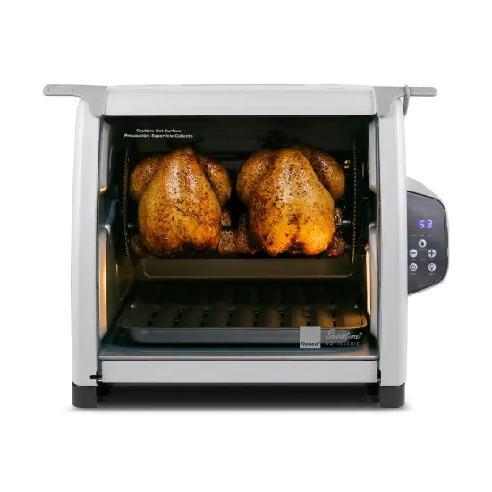 Ronco 6000 Platinum Series Rotisserie Oven with Rotisserie Spit and Multi-Purpose Basket {1}