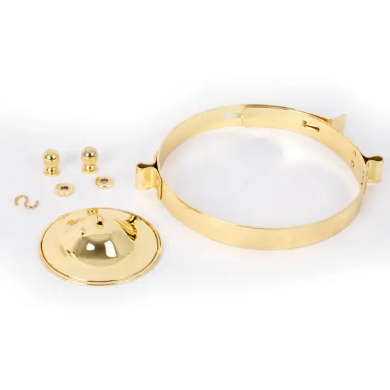 Aladdin Oil Lamp Hanging Frame, BH210 Solid Brass Deluxe Replacement Frame, Fits Aladdin Hanging Brass Chandelier Lamps {6}