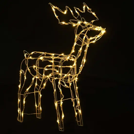 3 Piece Christmas Light Display Reindeers with 229 LEDs Warm white {4}