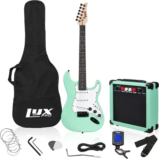 LyxPro 36&rdquo; Stratocaster Electric Guitar Beginner Kit {7}