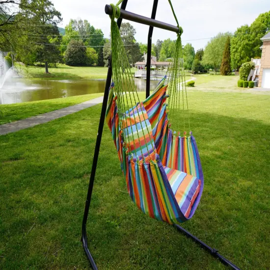 Calloway Mills Summer Glow Hammock Chair+ 2 Pillow set {3}