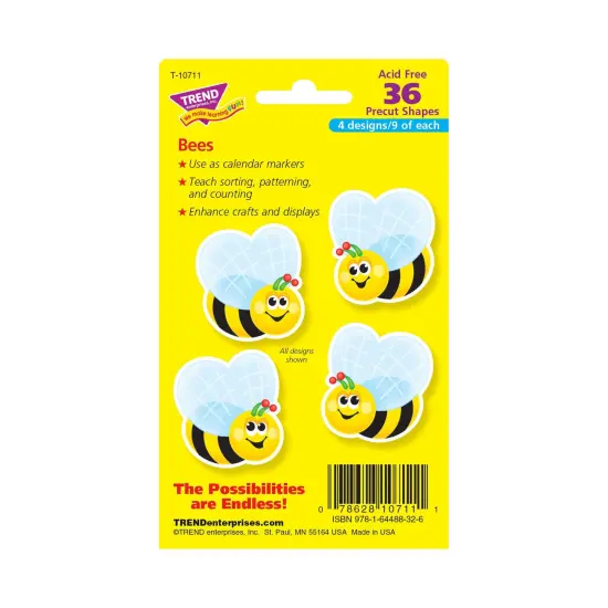 Bees Mini Accents Variety Pack, 36 Per Pack, 6 Packs {3}
