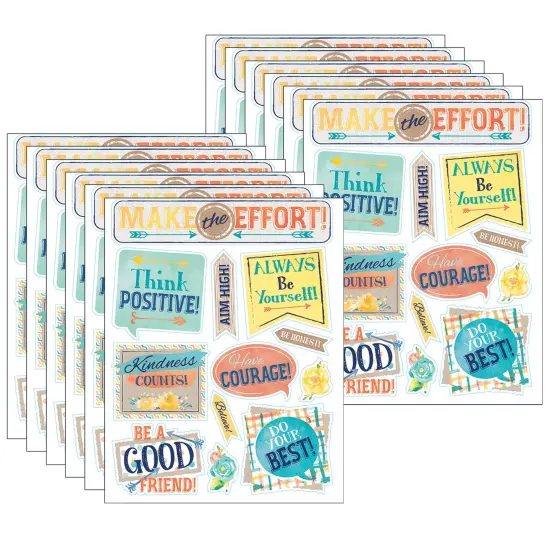 Confetti Splash Window Clings, 12 Sheets {1}