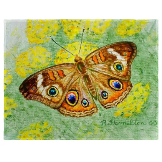 Betsy Drake Buckeye Butterfly Place Mat Set of 4 {1}