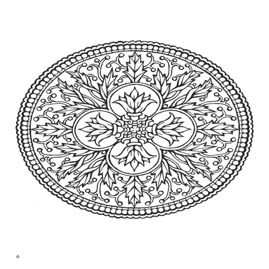 Mystical Mandala Coloring Book-Softcover {5}