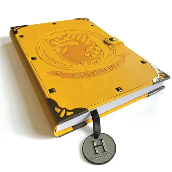 Harry Potter Hufflepuff Vegan Leather Journal {3}