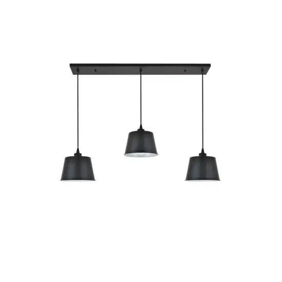 Nota 3 light black Pendant {5}
