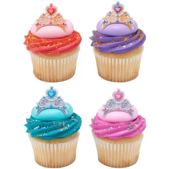 Crown Jewels Cupcake Rings, 12ct {4}
