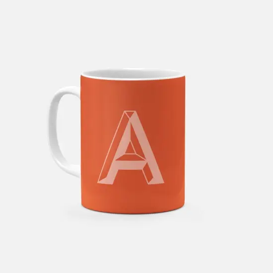 Monogram Letter 11oz Mug V {5}