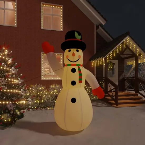 Christmas Inflatable Snowman with LEDs 179.1" {1}