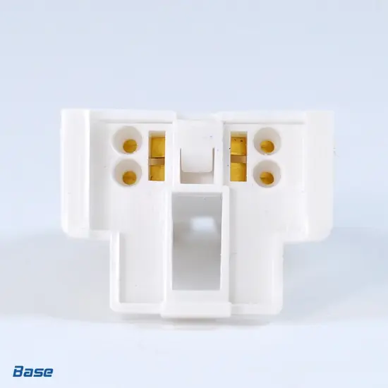 Satco T8 and T12 FL13 Rotary Locking Replacement Snap Wing Mounting White {5}