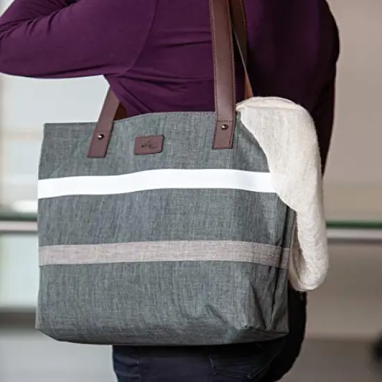 Women's Shoulder Tote Bag - Top Handle Satchel Handbag for Work, College, Travel, Business, and Casual Shopping (Upgraded) {5}