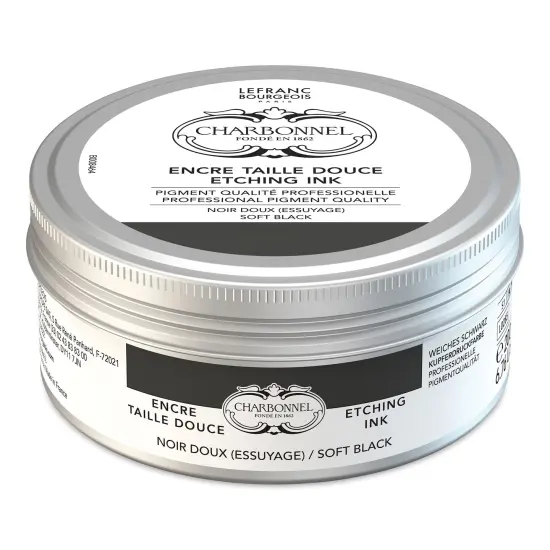 Charbonnel Etching Ink - Soft Black, 200 ml {1}