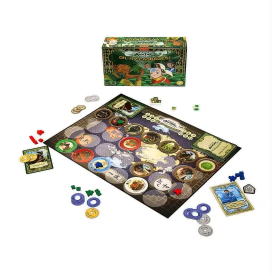 Nickelodeon Avatar The Last Airbender Oh, My Cabbages! Strategic Board Game {3}