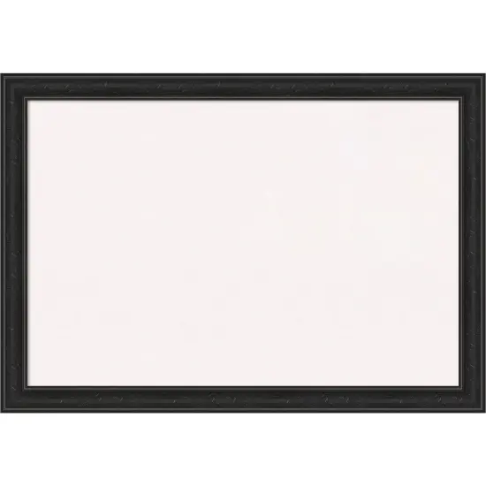 Shipwreck Narrow Framed Corkboard, White Cork Black {7}