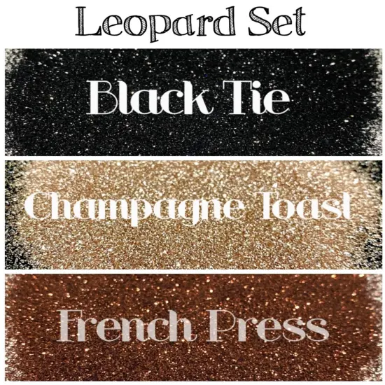 Glitter Leopard Set by Glitter Heart Co.&trade; {3}