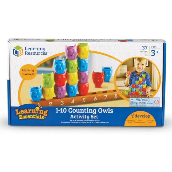 1-10 Counting Owls Activity Set {3}