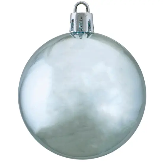 Northlight Shatterproof Shiny Christmas Ball Ornaments 2.5" (60mm) - Mermaid Blue - 60ct {4}