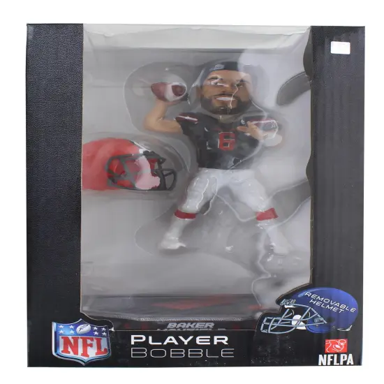 Cleveland Browns Baker Mayfield #6 Removable Helmet Base NFL Resin Bobblehead {5}