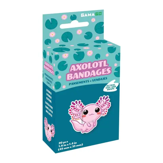 Axolotl Adhesive Bandages | 20 Count {1}