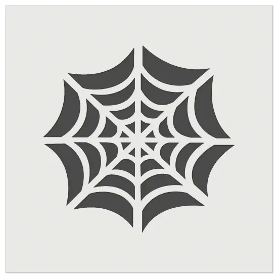 Elegant Spider Web Halloween Wall Cookie DIY Craft Reusable Stencil {2}