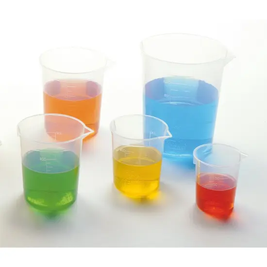 Economy Beakers, 5 Per Set, 3 Sets {4}