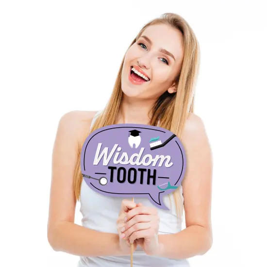Big Dot of Happiness Dental School Grad - Dentistry and Hygienist Graduation Party Photo Booth Props Kit - 20 Count {6}