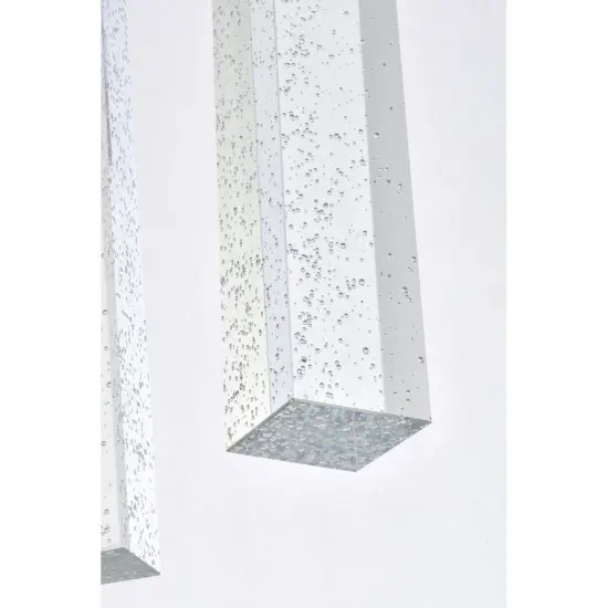 Weston 9 lights pendant in chrome {5}