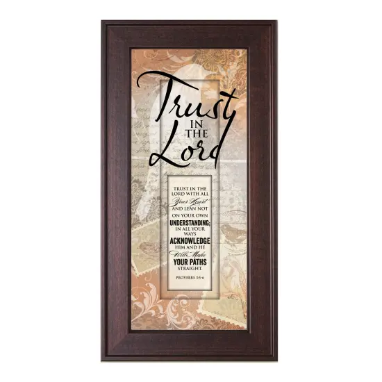 Dexsa Trust In The Lord Framed Wall Art {1}