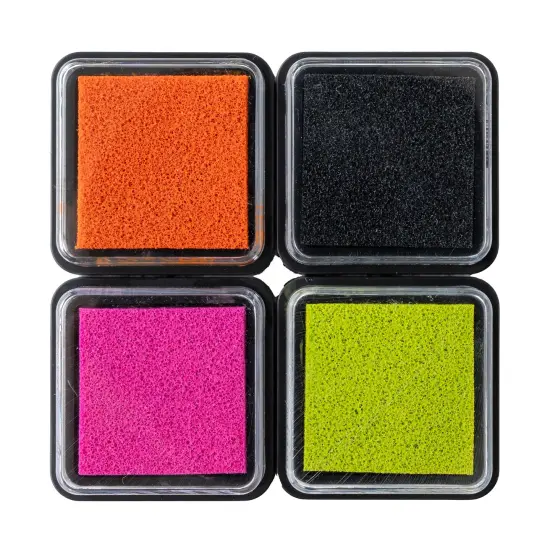 American Crafts Happy Halloween Ink Pads-4/Pkg {3}