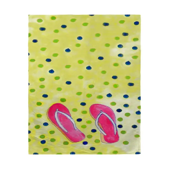 Betsy Drake Flip Flops Beach Towel {1}