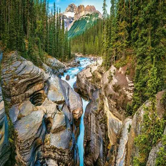 4000 Piece Jigsaw Puzzle, Mistaya Canyon, Banff National Park, Canada, Castorland C-400348-2 {2}