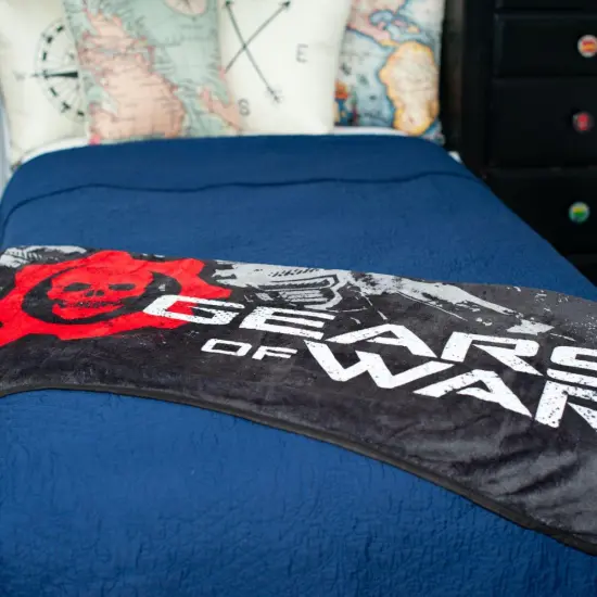 Gears Of War Lightweight Fleece Throw Blanket | 45 x 60 Inches {7}