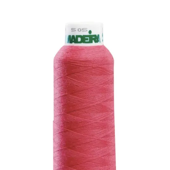Aerolock Polyester Serger Thread --- 2,000 Yds --- Dark Pink Color -- Ref. # 9090 by Madeira&reg; {2}