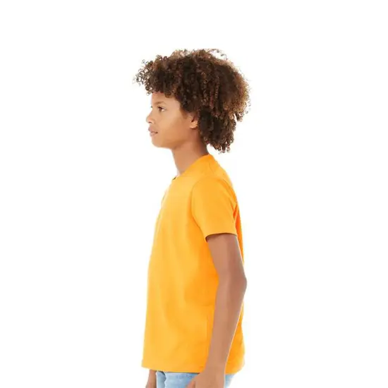 BELLA + CANVAS&reg; Youth Jersey Crew Neck Short Sleeve Tee - 3001Y Gold {6}