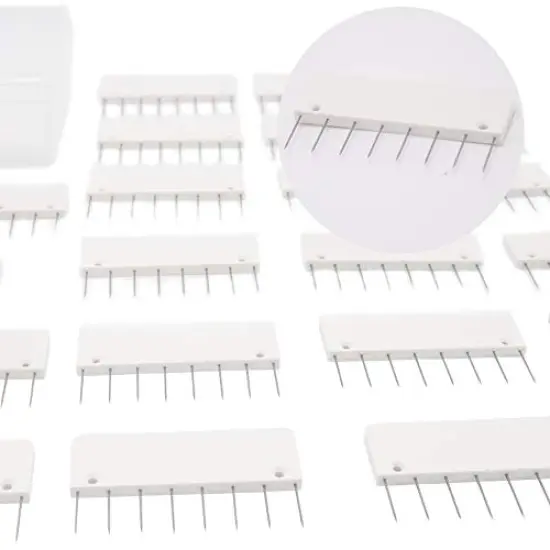 Knit Blocking Pins Kit,Knit Blocking Combs – Set of 25 Combs for Blocking Knitting, Crochet, Lace or Needlework Projects – Extra 100 T-pins – for use with Blocking Mats for Knitting Mat… {5}