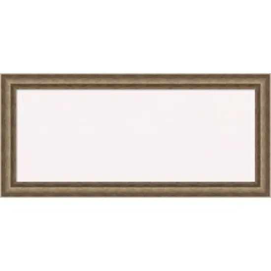 Angled Wood Framed Corkboard, White Cork Bronze {1}