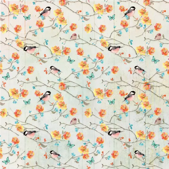 Little Birdie Woodland Stories Cardstock Pack 12"X12" 12/Pkg-Woodland Stories {4}